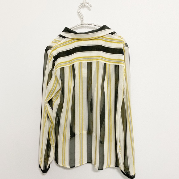 CAbi 4339 Caliber Blouse Stripe Fall 2022 Xsmall EUC - Picture 3 of 7